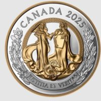 Pièce 20$ argent fin 2025 - Allégories de la Justice et de la Vérité